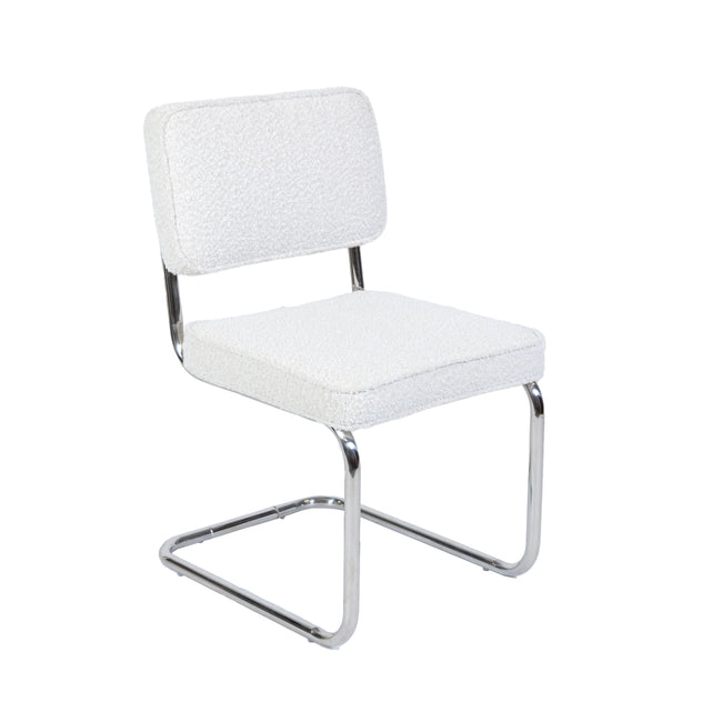 Cesc Chair White Boucle