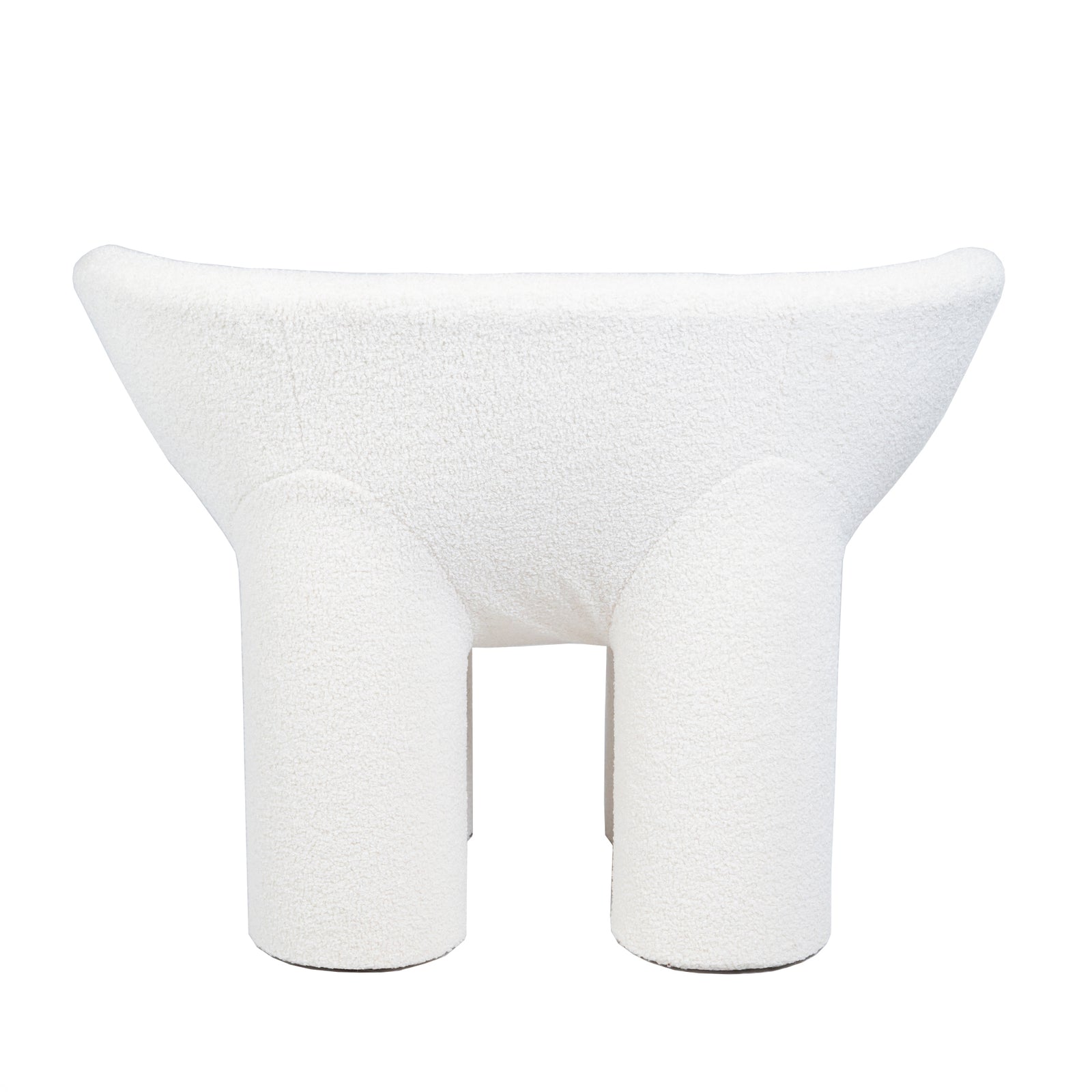 Leisure Teddy Chair  Creamy White Boucle
