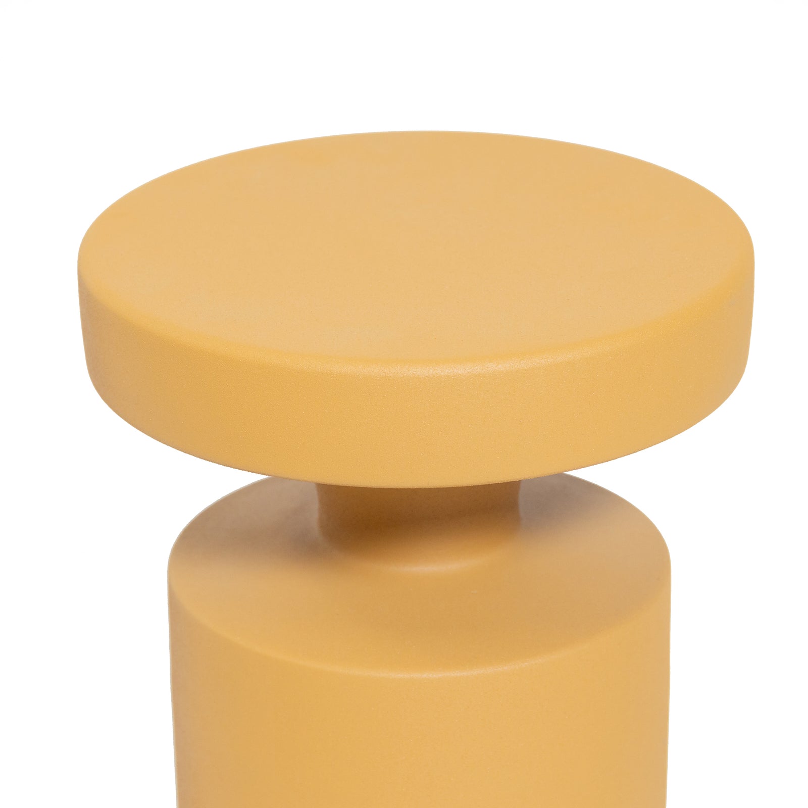 Mustard Metal Table Forms