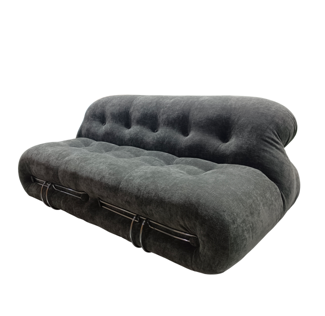 Soriana Style 2 Seater Sofa Grey