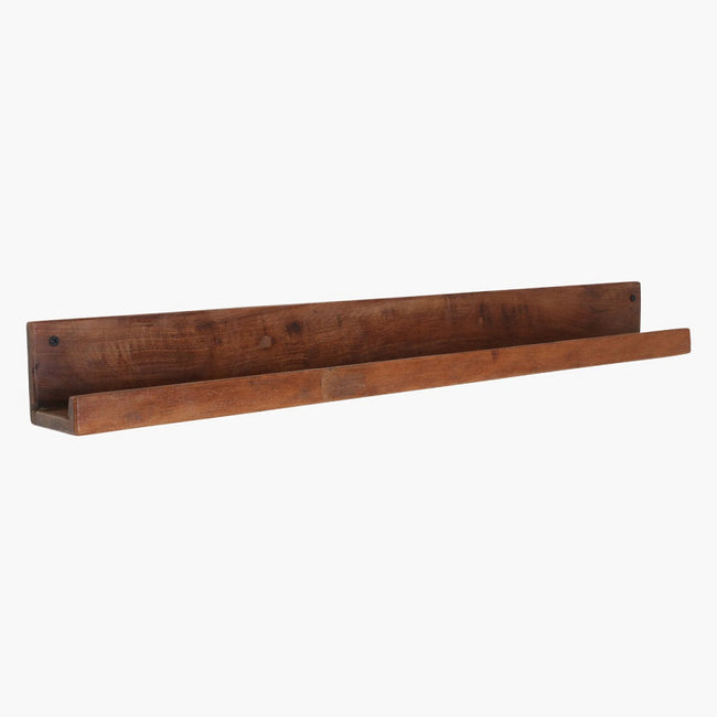 Factory Wall Shelf Small Brown 75cm