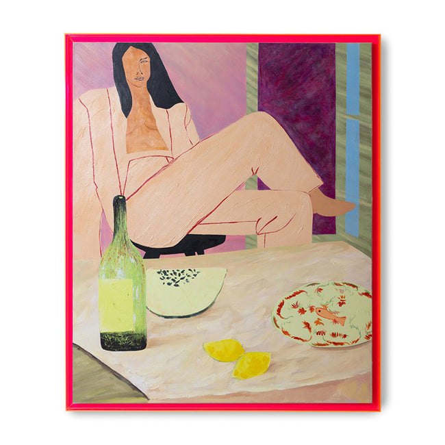 HKLIVING Framed artwork get your groove on, 127x152cm