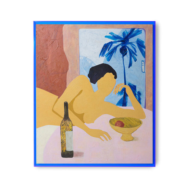 HKLIVING Framed artwork catch my drift, 107x127cm