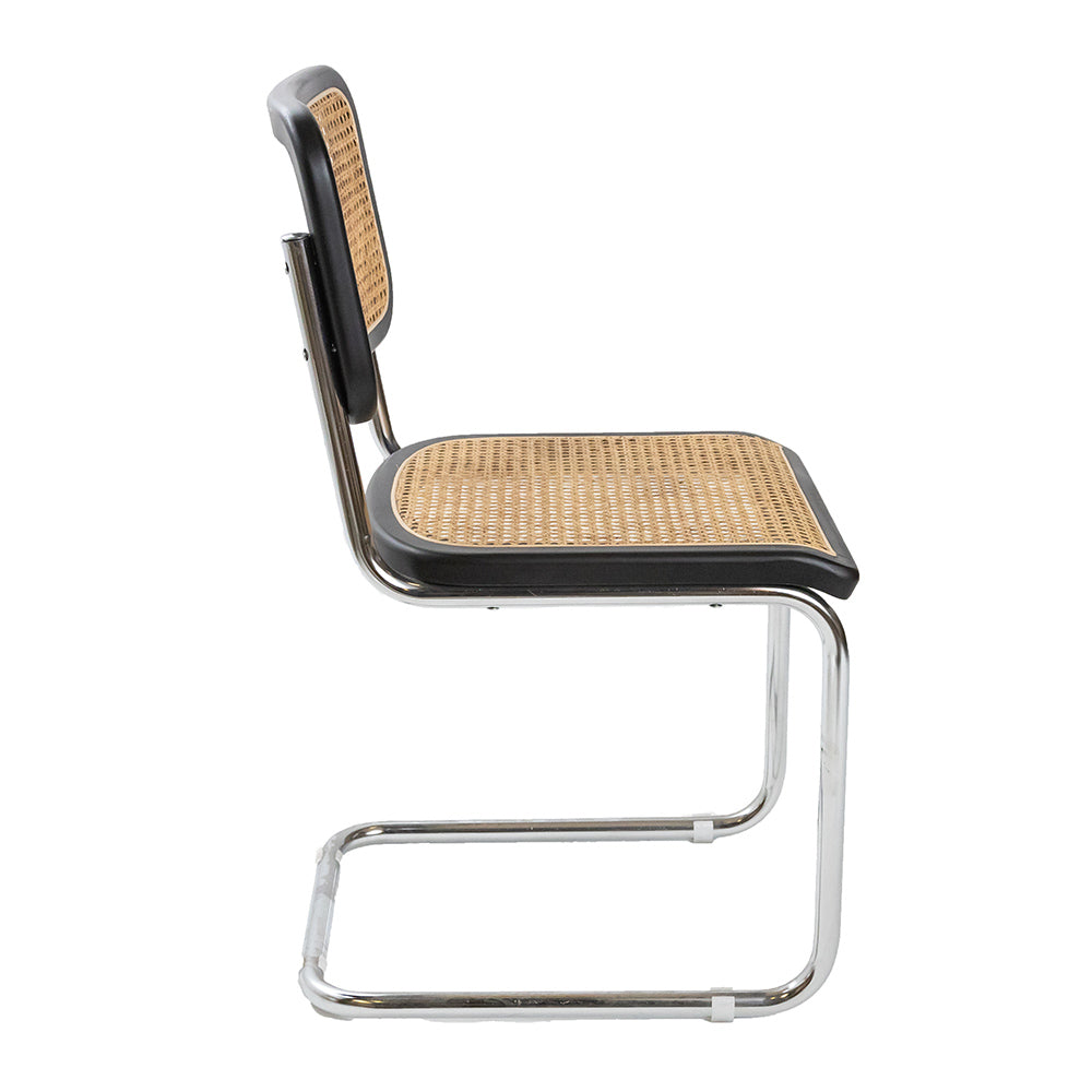 Cesca Style Chair Black / Natural
