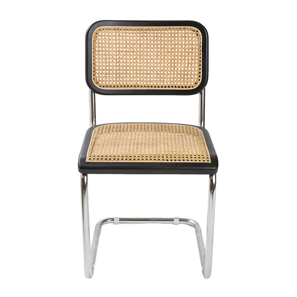 Cesca Style Chair Black / Natural