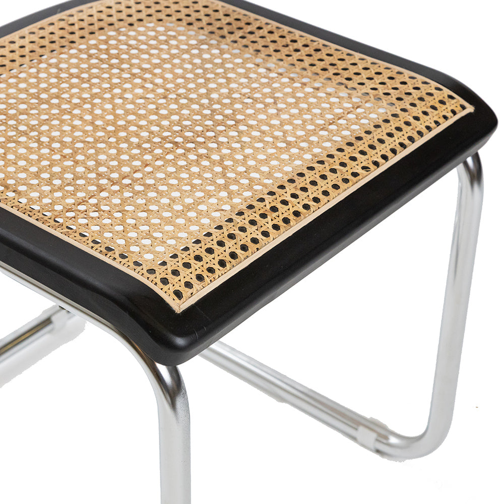 Cesca Style Chair Black / Natural