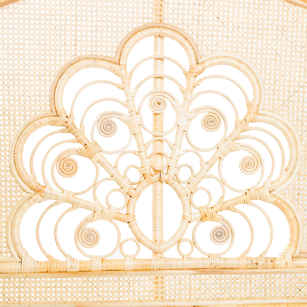 Rattan Headboard L 180cm