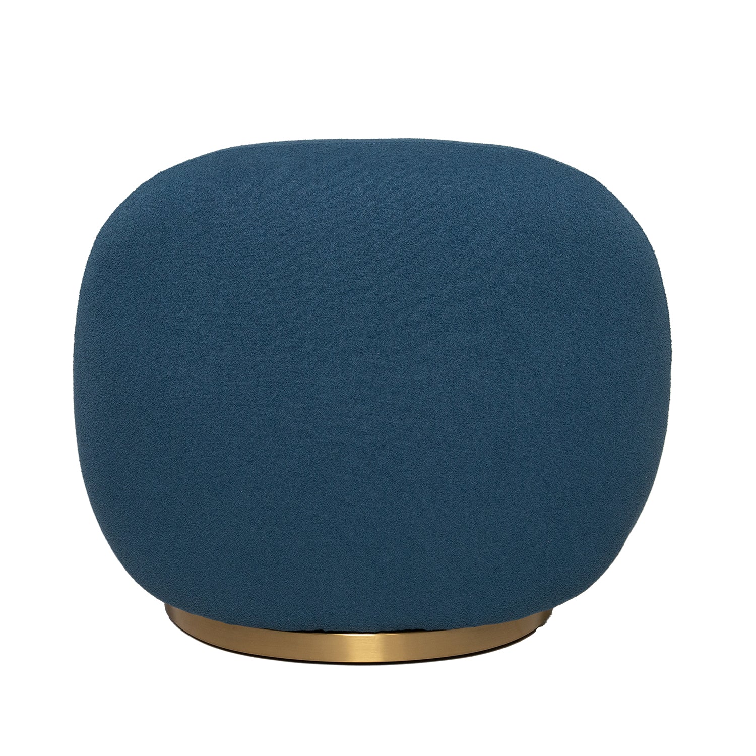 Pacha Style Swivel Lounge Chair Jeans Blue