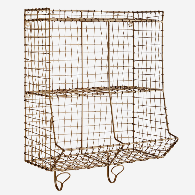 Wire Rack With Hooks  Madam Stoltz