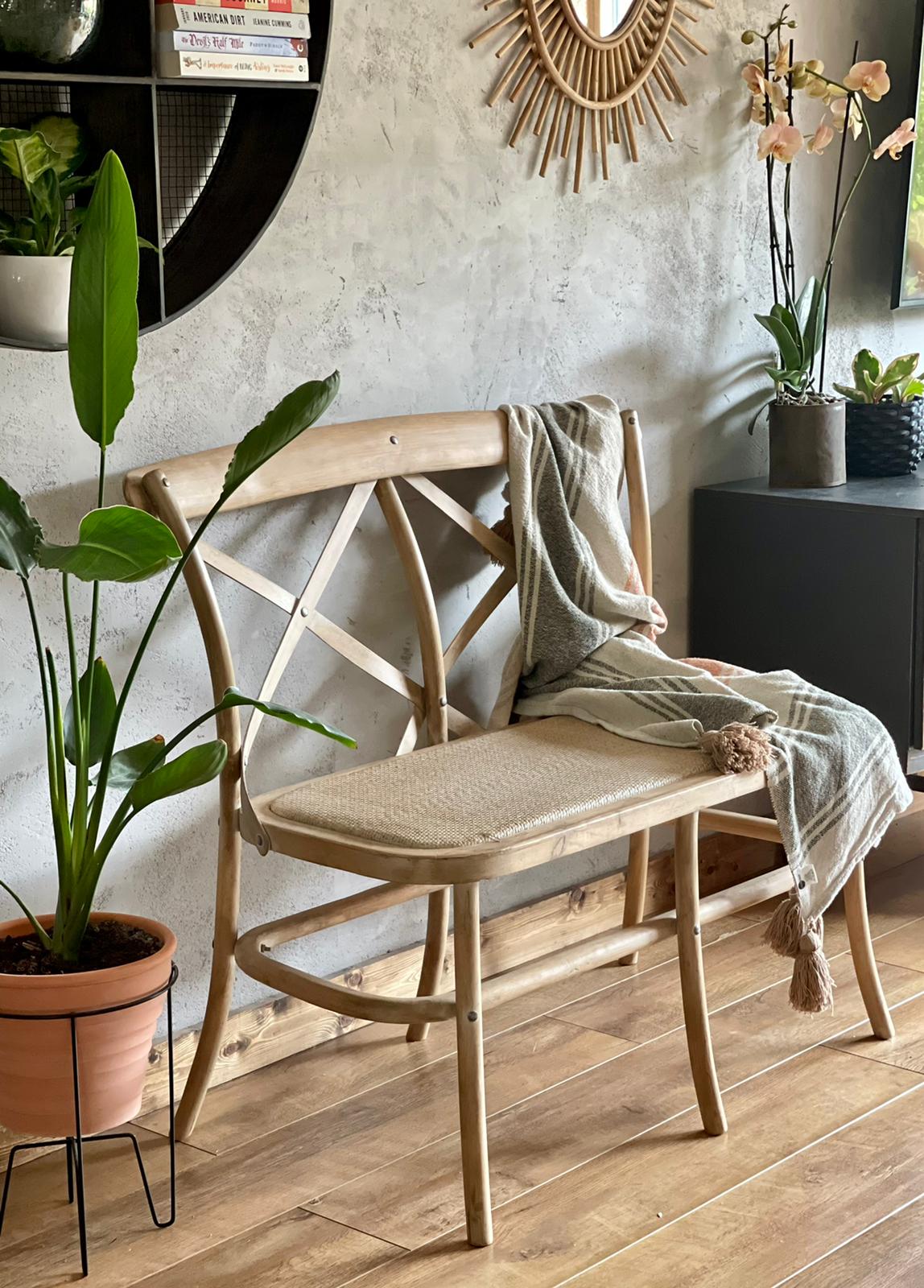 Crossback Bench Natural / Natural