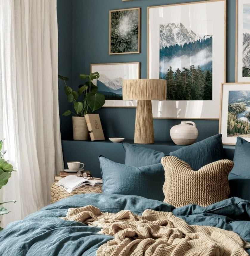 Raffia Table Lamp