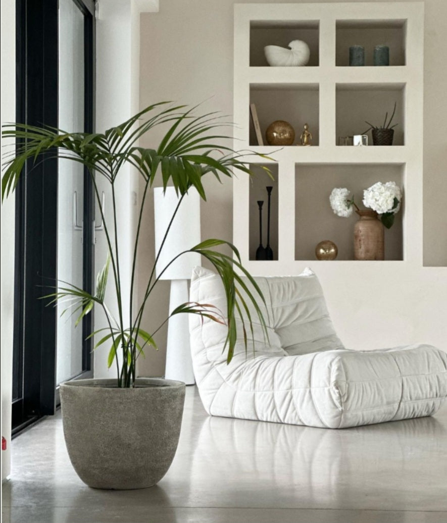 Togo Style Sofa Off White Suede 1 Seater