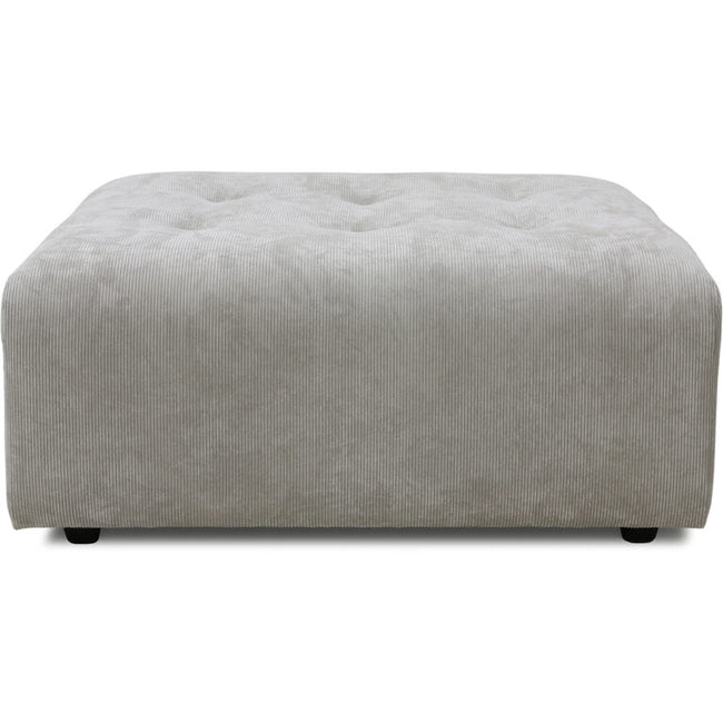 HKliving vint couch: element hocker, corduroy rib, cream