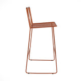 Industrial Metal Wire Bar Stool Rosegoldold