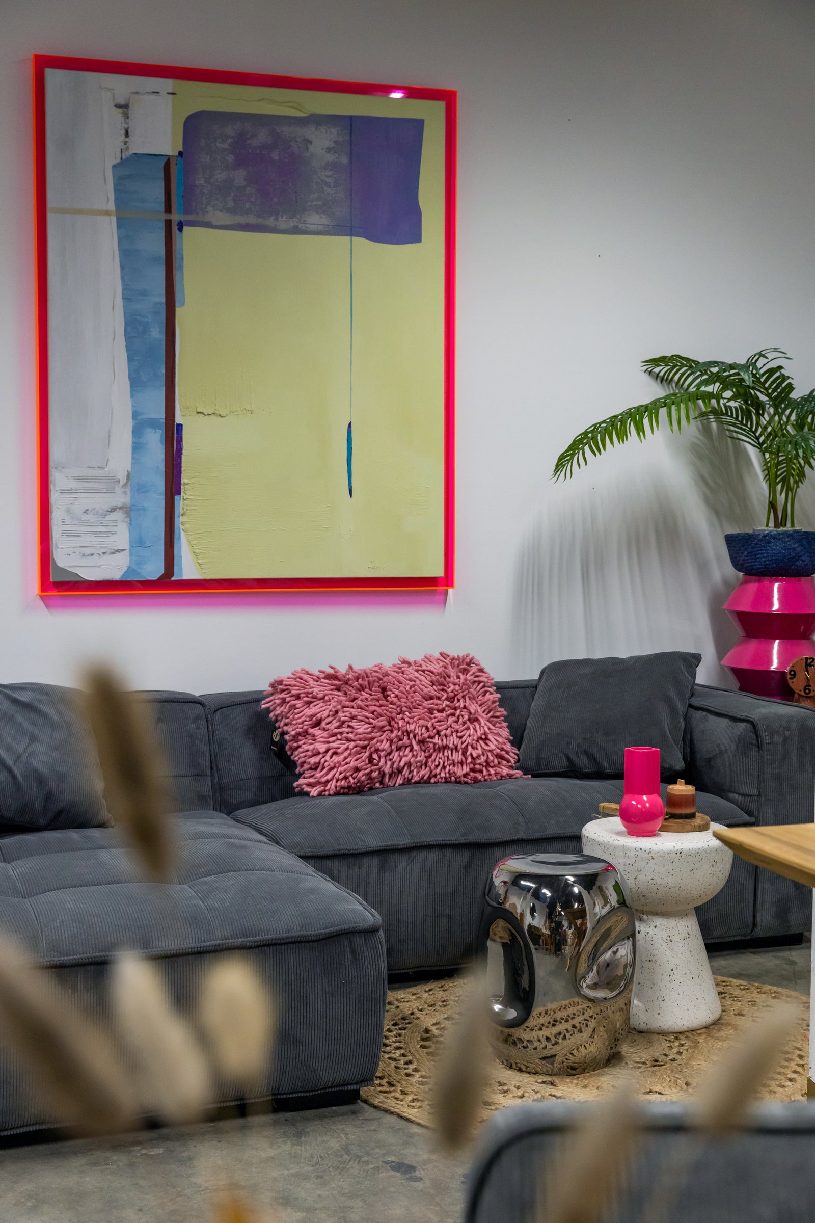 HKLIVING Framed artwork days in the city, 127x152cm