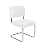 Cesc Chair White Boucle