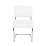 Cesc Chair White Boucle
