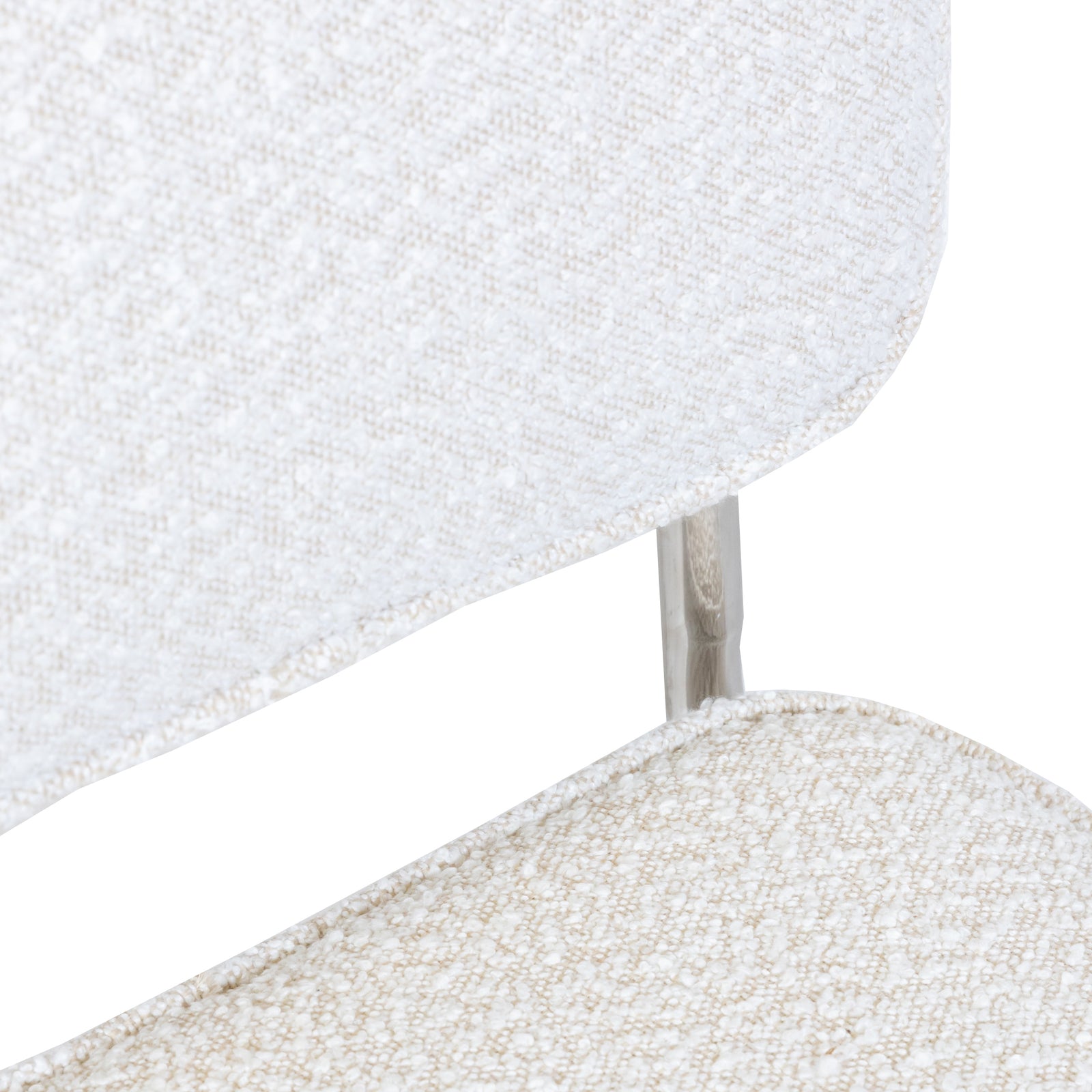 Cesc Chair White Boucle