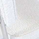 Cesc Chair White Boucle