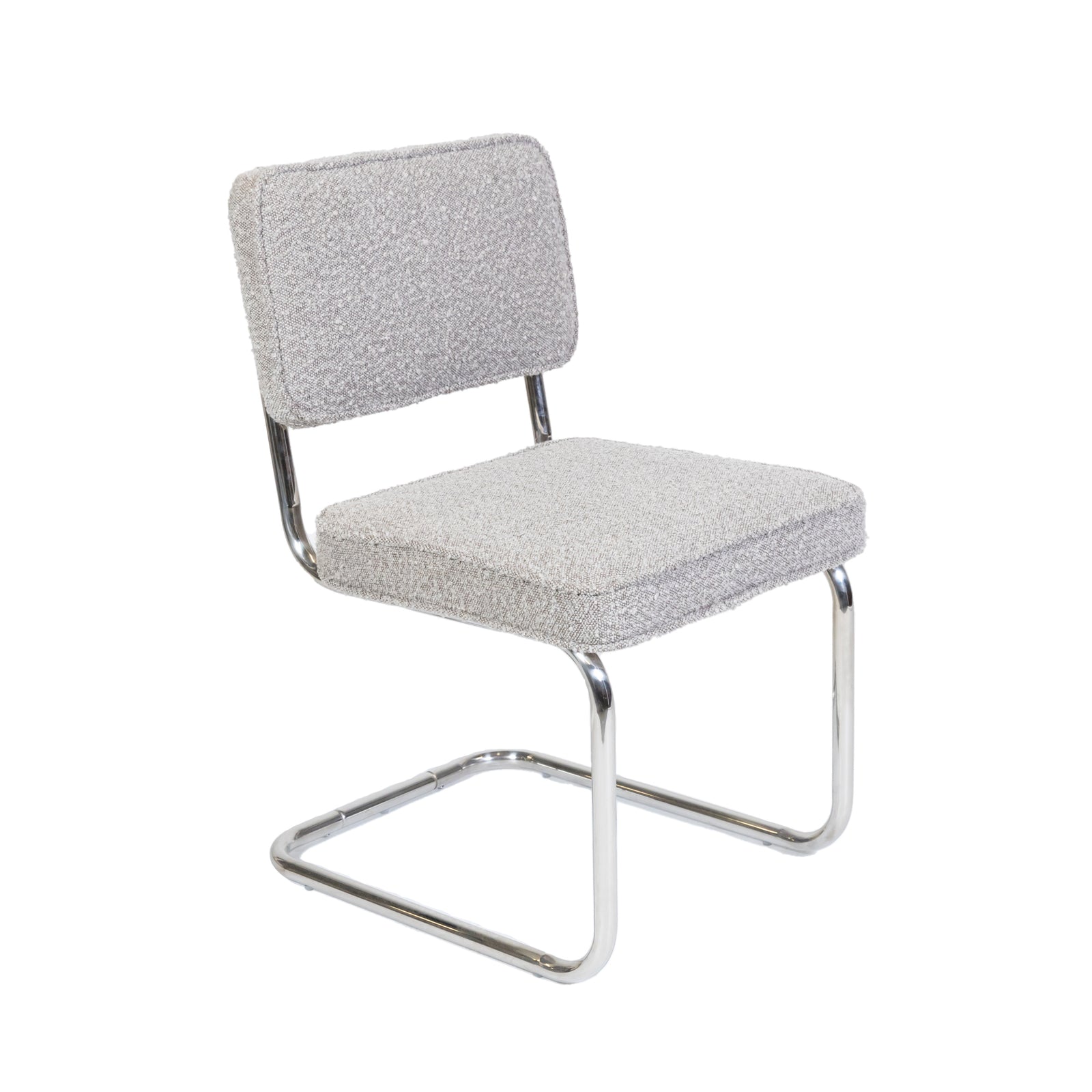Cesc Chair Light Grey Boucle