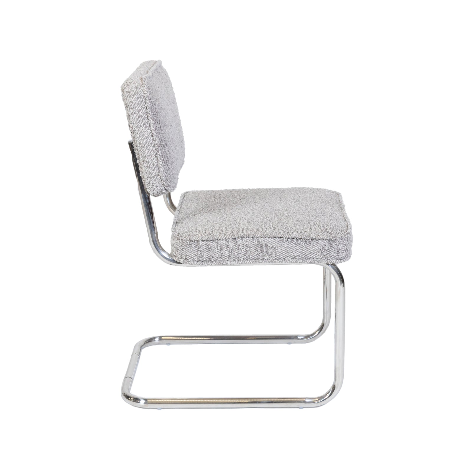 Cesc Chair Light Grey Boucle