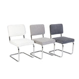 Cesc Chair White Boucle