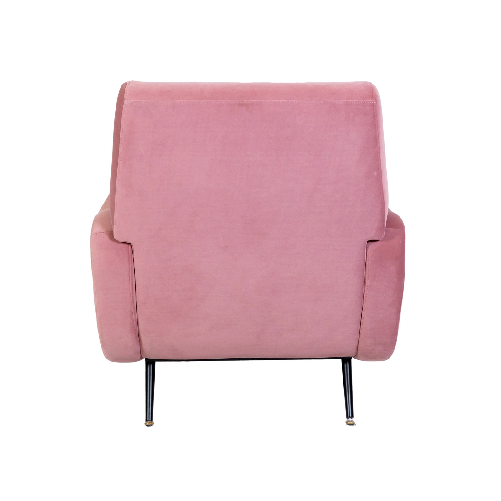 Lady Armchair Powder Pink Velvet