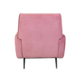 Lady Armchair Powder Pink Velvet