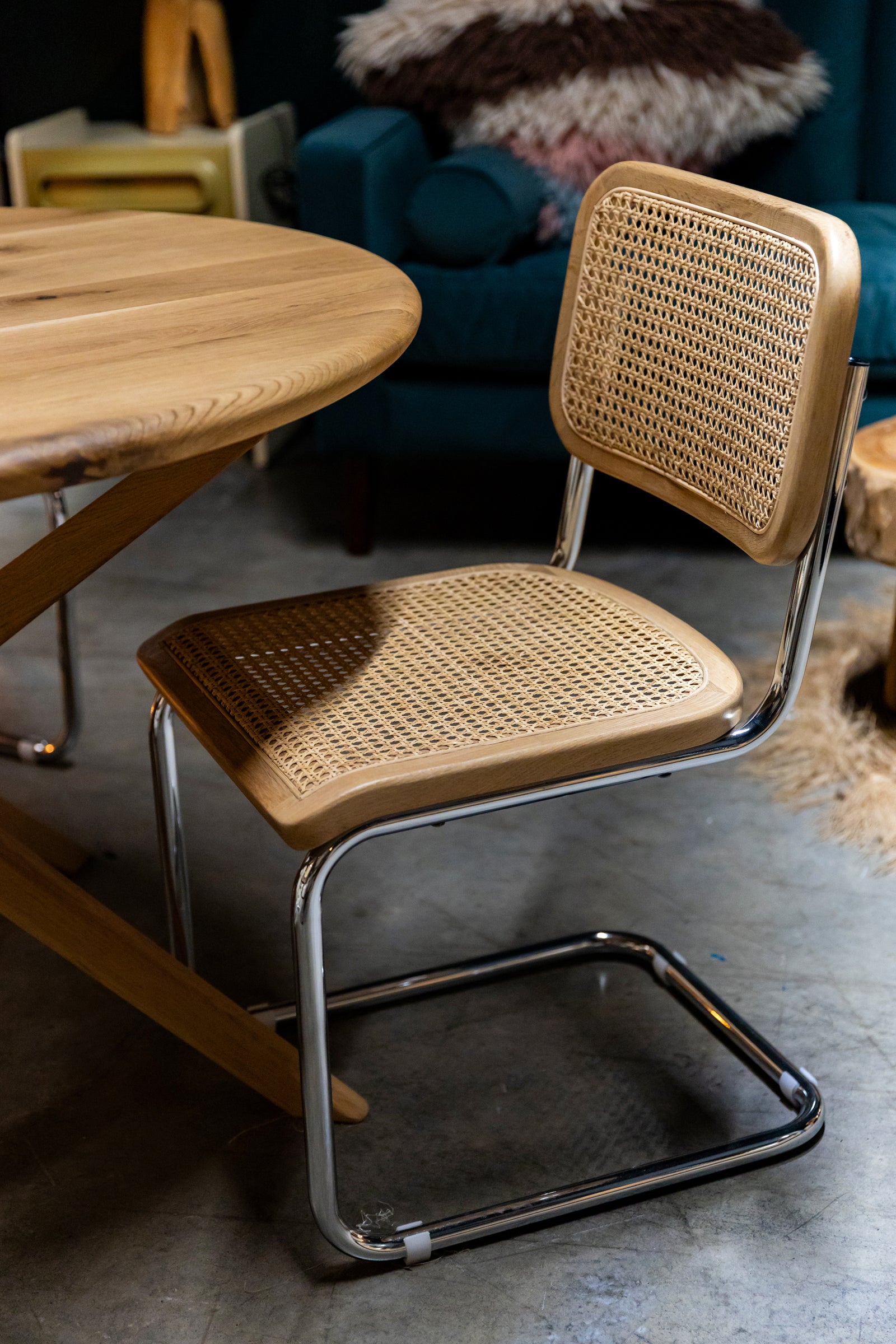 Cesca Style Chair Natural / Natural