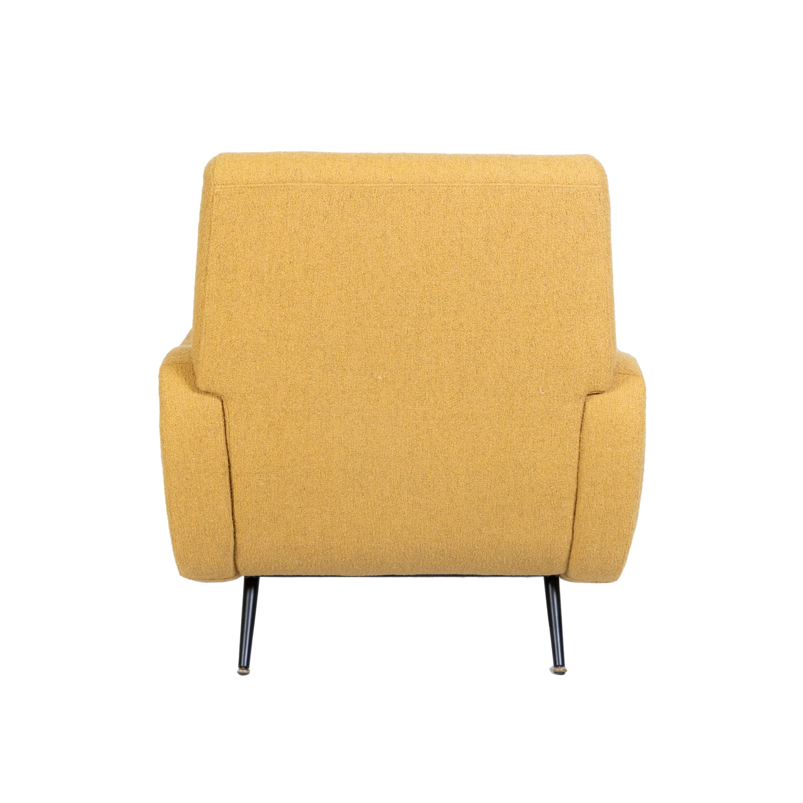 Lady Armchair Mustard Boucle
