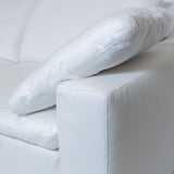 Cloud Sofa White Linen 2 Seater
