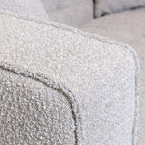 Cubic Studio Sofa Latte Grey Boucle 2 Seater