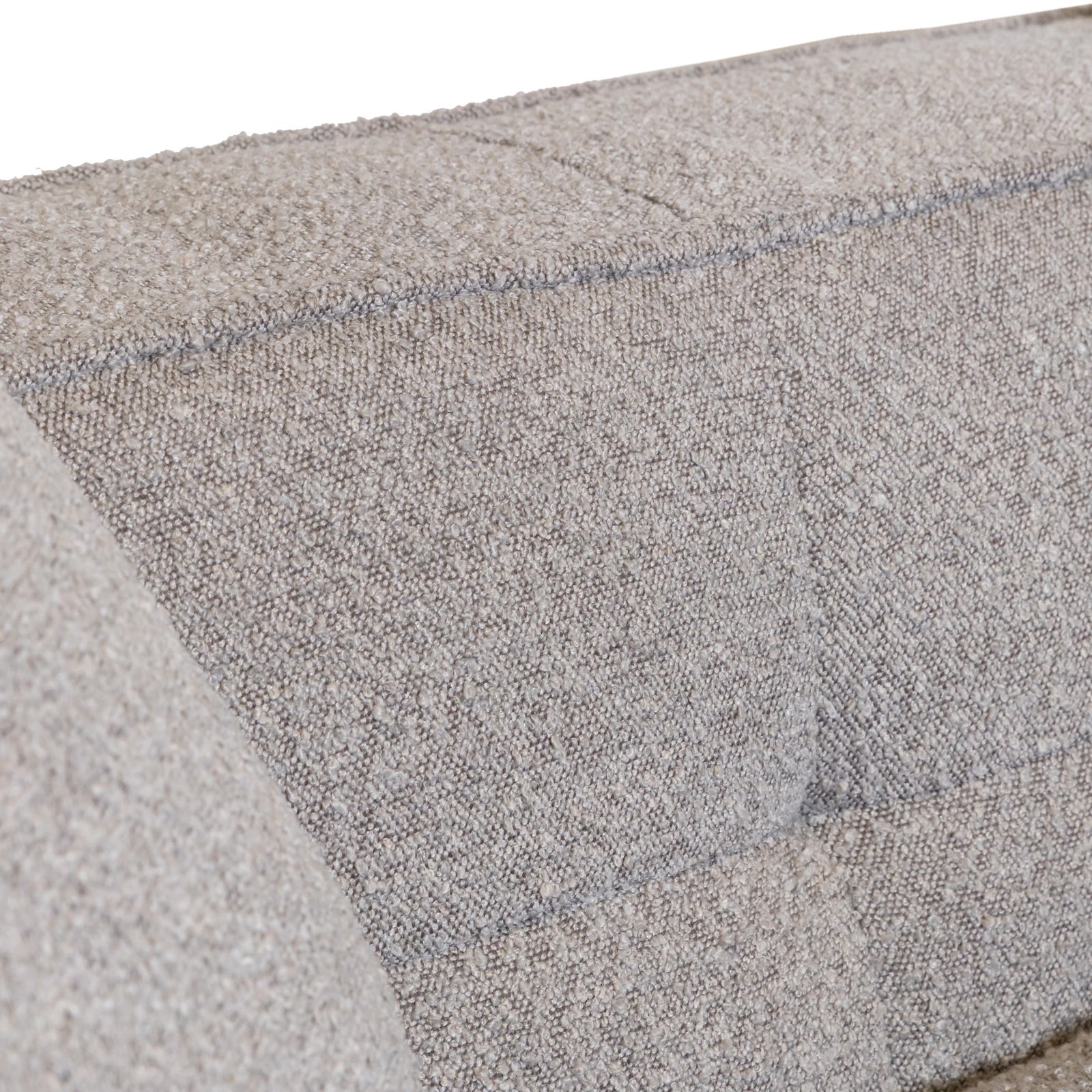 Cubic Studio Sofa Latte Grey Boucle 2 Seater