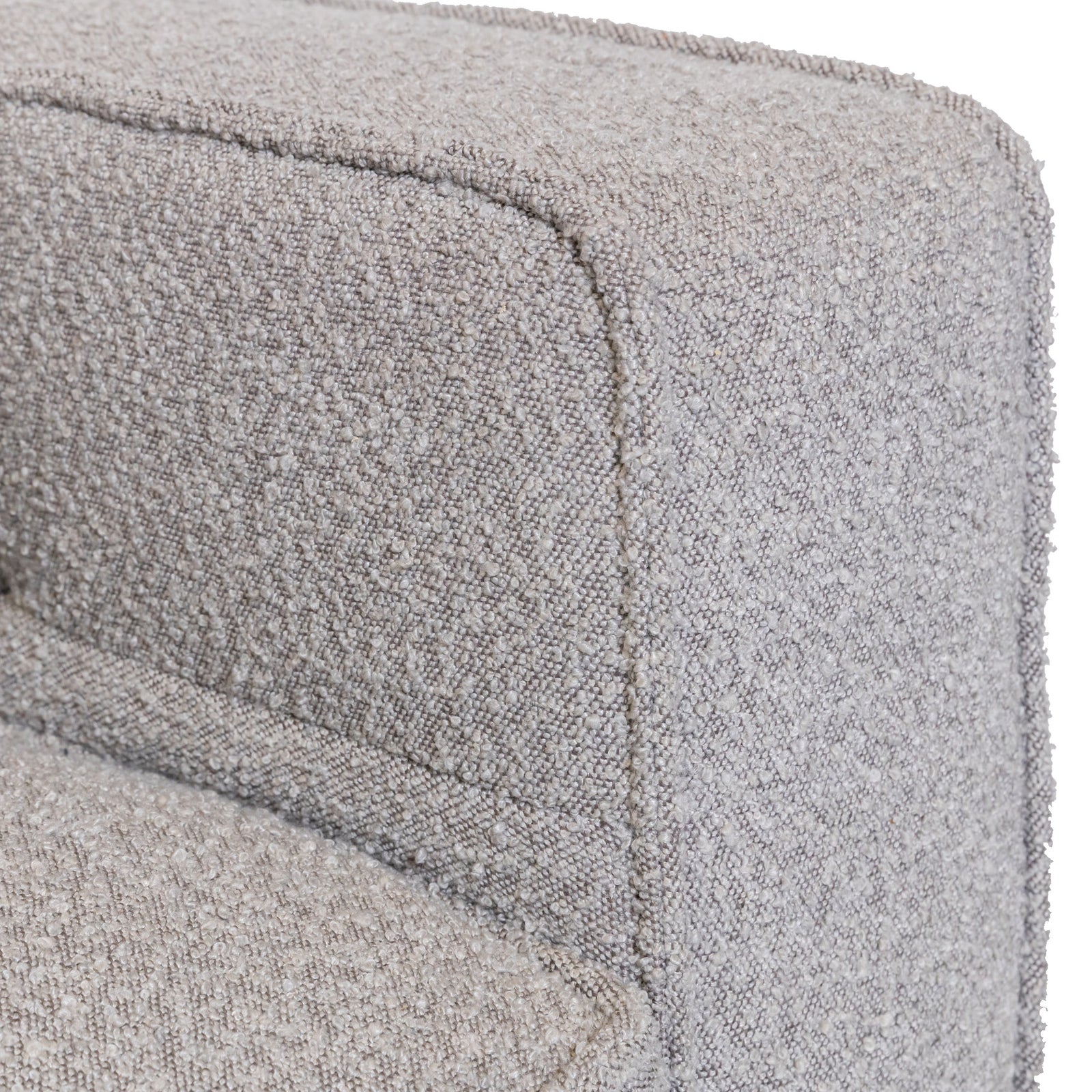 Cubic Studio Sofa Latte Grey Boucle 2 Seater