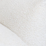 Marenco Style Sofa White Boucle 2 Seater