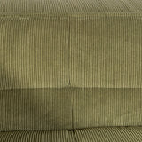 Cubic Studio Sofa Army Green Corduroy 3 Seater