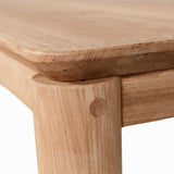Solid Oak Luna Dining Table