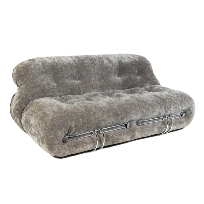Soriana Style 2 Seater Sofa Grey