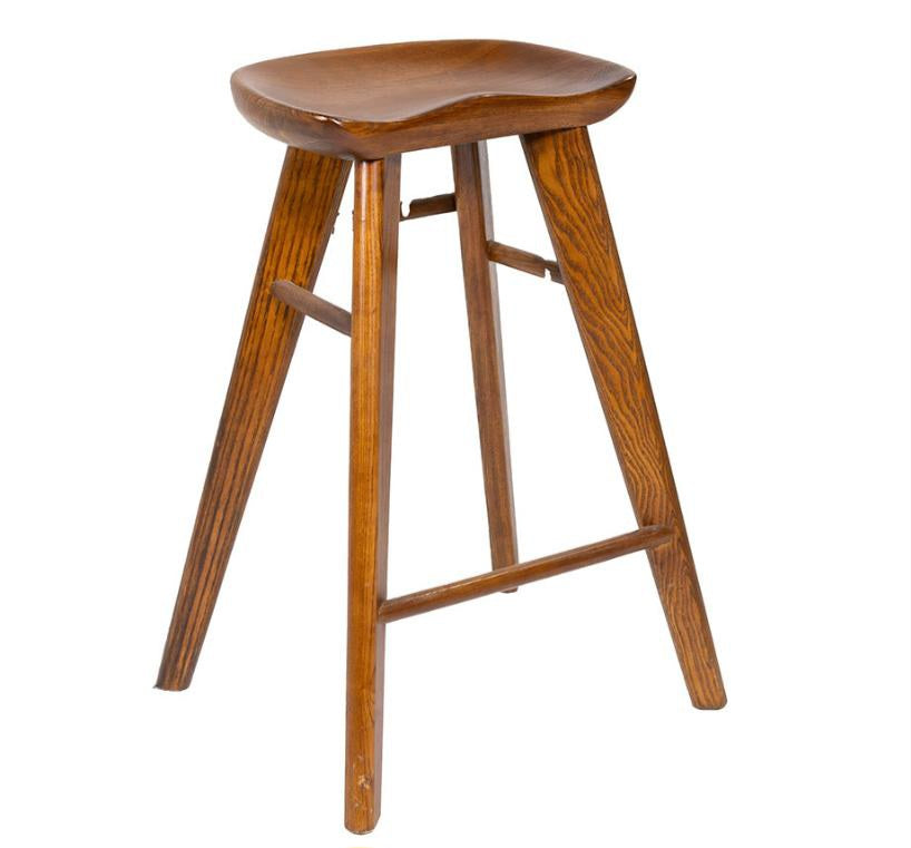 Farmhouse Bar Stool Walnut