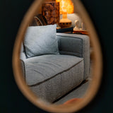 Cubic Studio Sofa Latte Grey Boucle 2 Seater