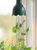 Tullipa Pendant Plug In Lamp Green