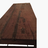 Market Foldable Bar Table Brown