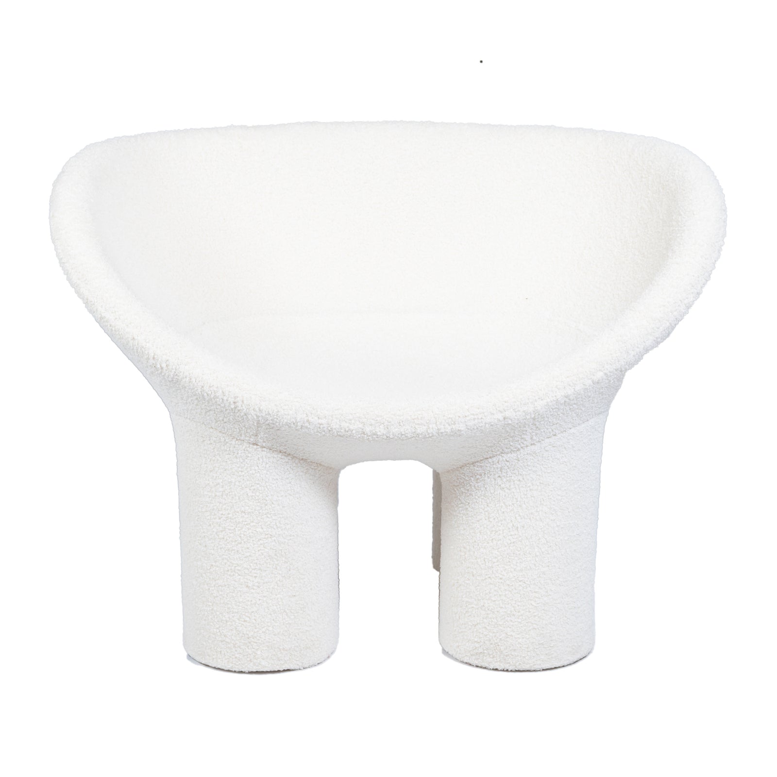 Leisure Teddy Chair  Creamy White Boucle
