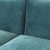 Marenco Style Sofa Steel Blue 2 Seater