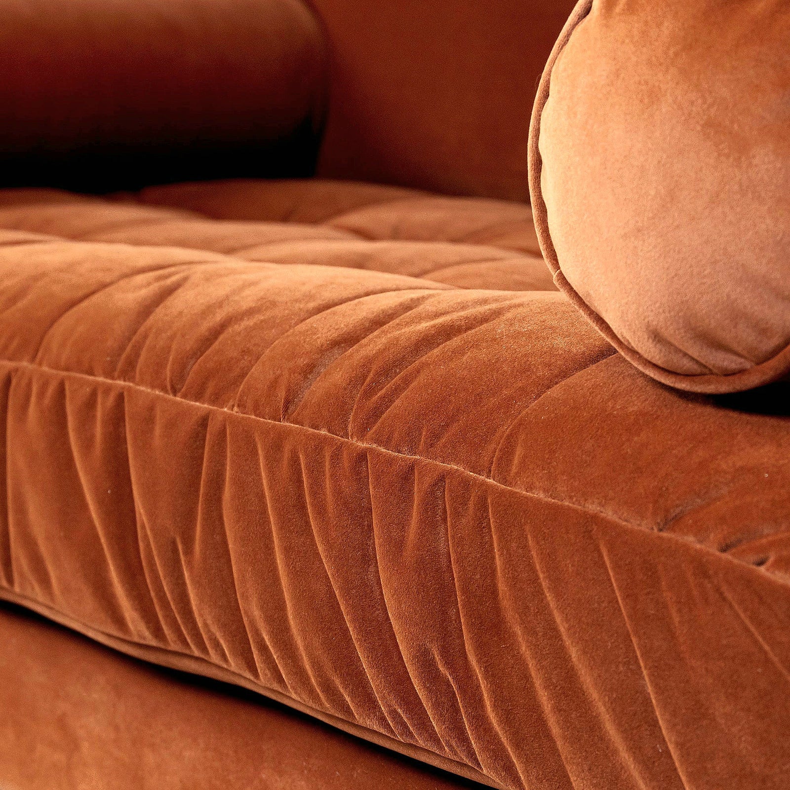 Ashfield 2 Seater Sofa Burnt Orange