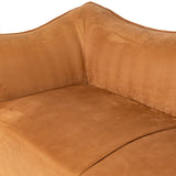 La Bambole Style 2 Seater Sofa Rusty Brown