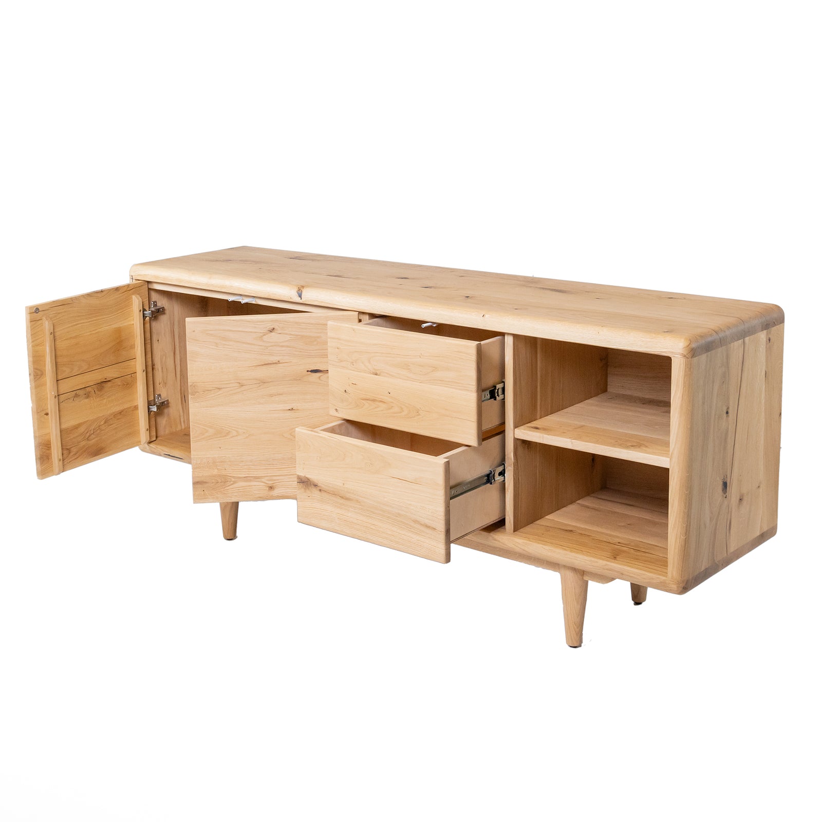 Solid Oak Scandia Cabinet