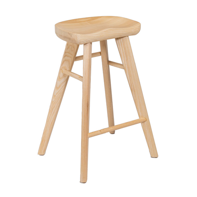 Farmhouse Bar Stool Natural