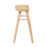 Farmhouse Bar Stool Natural