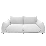 Marenco Style Sofa White Boucle 2 Seater